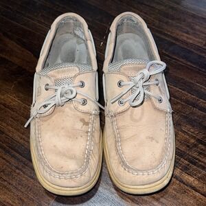 Sperry Top-Sider Intrepid 2 Eye Linen/Mesh Boat Shoe 9774829 Women Size 9 M